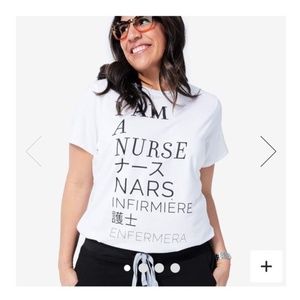 NWT FIGS "I am a Nurse" T shirt